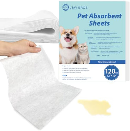 L&W BROS. Pet Absorbent Sheets – Innovative Solution by LWBROS