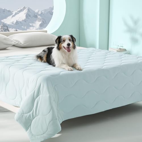 MIXJOY Dog Cooling Blanket for Bed Breathable by MIXJOY
