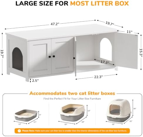 Hidden Cat Litter Box Enclosure - Image 2