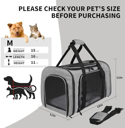 Carriers Soft-Sided Pet Carrier Case - Image 4