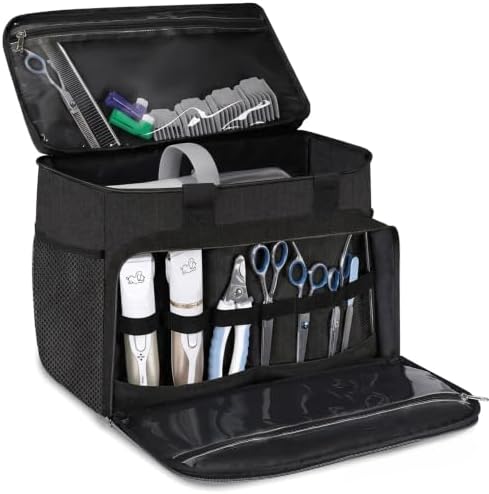 Dog Cat Grooming Bag for Vacuum, Dog Grooming Kit Supplies by Becivi