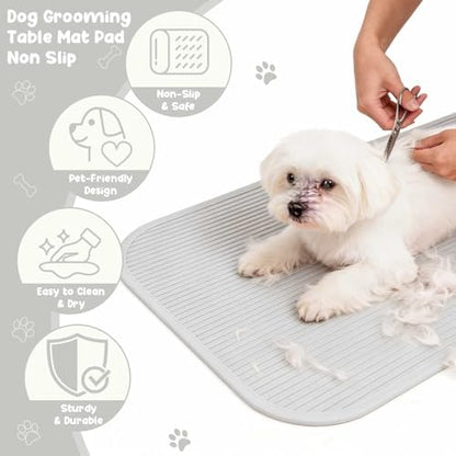 Dog Grooming Table Mat Pad Non Slip，Silicone Durable Premium Non-Slip Dog Bath - Image 3