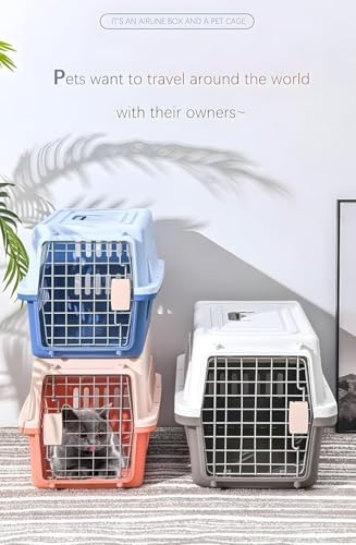 Pets Carrier, Hard-Sided, for Small Dog/Cat up to 20 lb, Suit for Airline/Road - Image 6