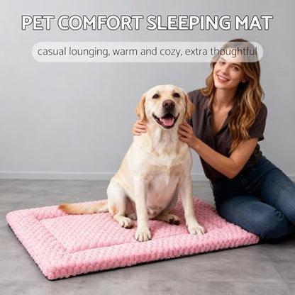 Dog Bed Mat, Reversible Dog Crate Pad - Image 2