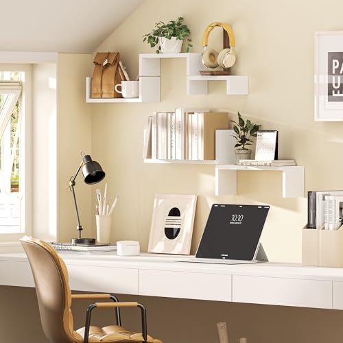 SRIWATANA White Floating Shelves - Image 4