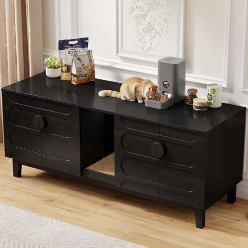 ONBRILL 59" Cat Litter Box Enclosure - Image 3