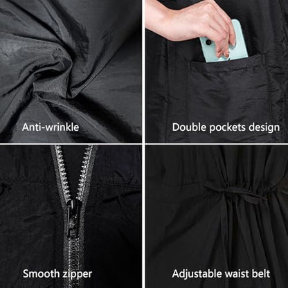 DHXYZZB Grooming Smock Waterproof Workwear Barber Jackets - Image 4