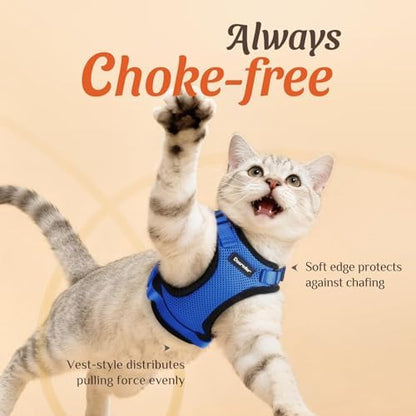 Dooradar Cat Harness and Leash Set, Adjustable and Escape Proof - Image 2