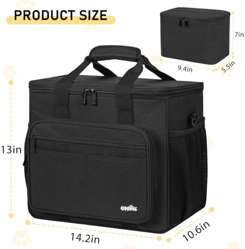 GMAK Pet Grooming Bag, Pet Hair Clipper Organizer Grooming Bag - Image 5