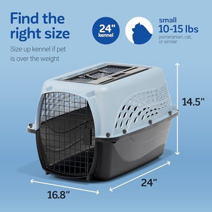 Petmate Two Door Plastic Pet Kennel - Image 4