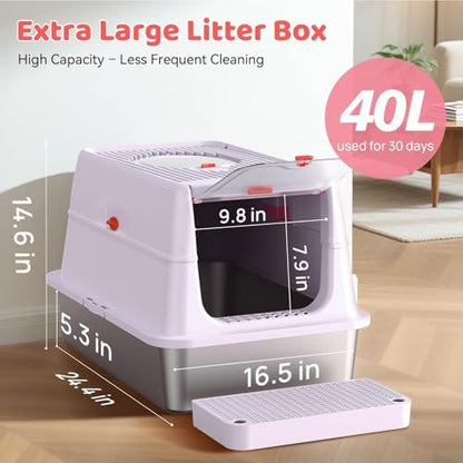 Stainless Steel Cat Litter Box - Image 5