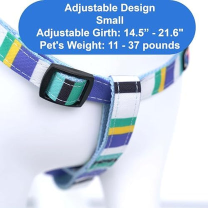 Pawtitas Multicolor Step-in Dog Harness – Adjustable No-Pull Vest - Image 3
