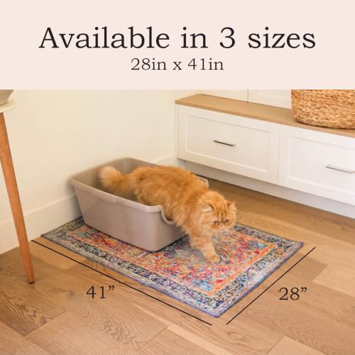 Lovewag Cat Litter Mat, Litter Box Mat, Sage Forest, 2 Pack - Image 2