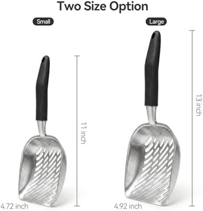 Cat Litter Scoop, Kitty Metal Scooper - Image 3