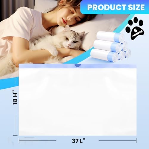 60 Pack Jumbo Cat Litter Bags - Image 3