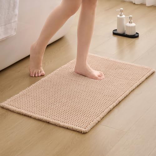 ILANGO Upgraded Waffle Bath Rug 16x24, Super Absorbent Non Slip Bath Mat - Image 2