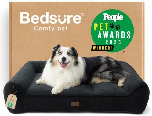 Bedsure SupportMax® Extra Thick Orthopedic XL Dog Beds Large Sized Dog by BEDSURE