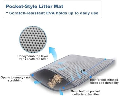 2 Pack Stainless Steel Cat Litter Box - Image 6