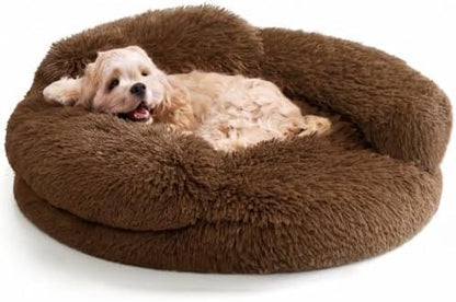EHEYCIGA 26" Calming Donut Dog Bed by EHEYCIGA