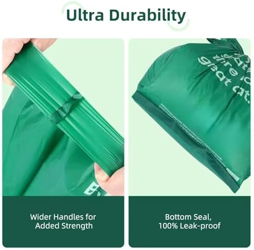 125 Count Cat Poop Bags Large Pet Waste Sacks - Image 2