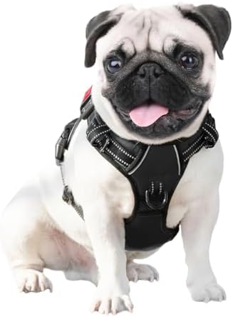 PHOEPET No Pull Dog Harnesses for Small Dogs Reflective Adjustable - Image 6