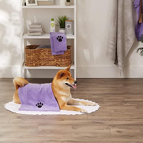 Bone Dry Pet Grooming, Embroidered Microfiber Towel Drying Collection - Image 6