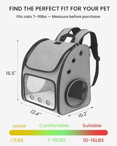 Expandable Cat Backpack Carrier - Image 2