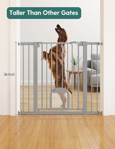 Babelio 36" Tall Upgraded Baby Gate - Image 2