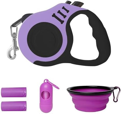 Retractable Dog Leash Automatic Telescopic Tractor Dog Tape by LIEVUIKEN