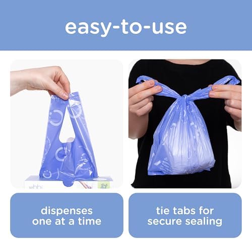 Ubbi Disposable Baby Diaper Sacks, Lavender Scented - Image 3