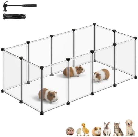 SONGMICS Pet Playpen, DIY Indoor Fence by SONGMICSbySONGMICSHOME