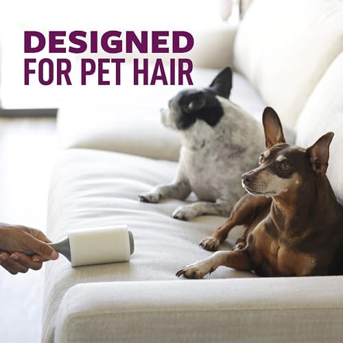 Scotch-Brite Pet Hair Extra Sticky Lint Roller, 140 Sheets Total, 2 Pack - Image 3