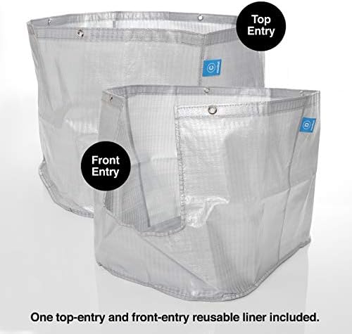 Modkat XL Cat Litter Box, Top or Front-Entry, Scoop & Filters - Image 5