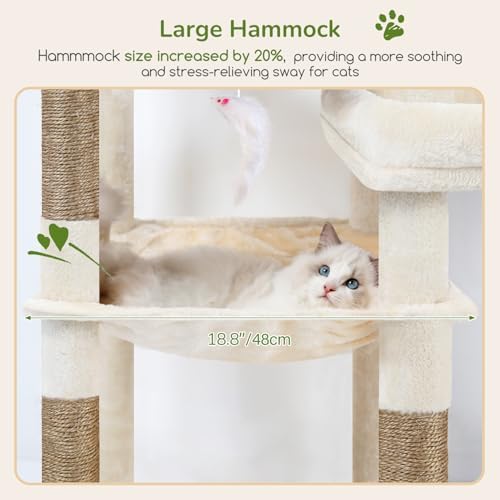 Globlazer 65in Sturdy Cat Tree Tower - Image 5
