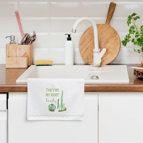 Cactus Potted Kitchen Hand Towels - Image 5
