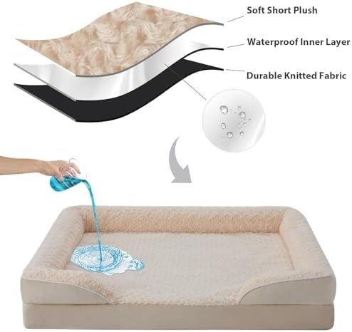 WNPETHOME Orthopedic Washable XXL Dog Bed - Image 4
