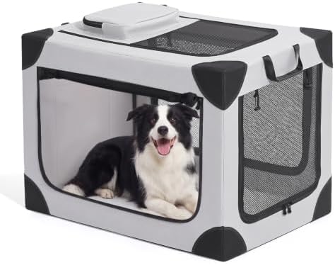 Portable Soft Medium Dog Crate Collapsible Pet Travel Kennel M by Unknown