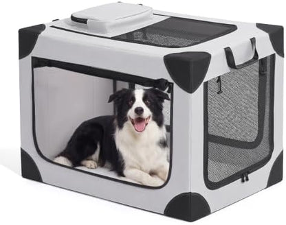 Portable Soft Medium Dog Crate Collapsible Pet Travel Kennel M by Unknown