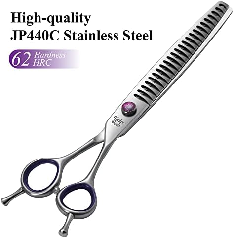 8'' Chunker Dog Grooming Scissors - Image 3