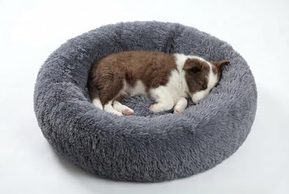 SAVFOX 23 inches Calming Donut Dog Bed by SAVFOX