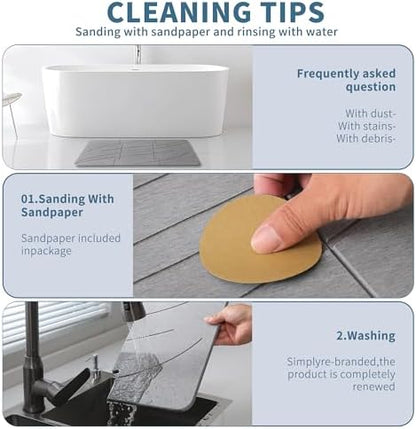 Stone Bath Mats for Bathroom - Image 4