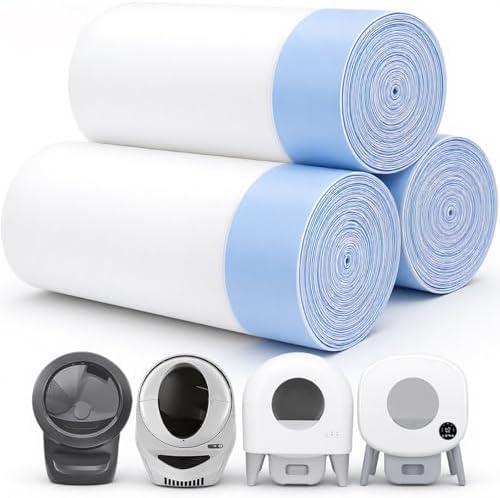 45 Count Tear-Free Waste Drawer Liners Bags Compatible by BCHARYA