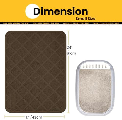 Conlun Cat Litter Mat Litter Trapping Mat - Image 2