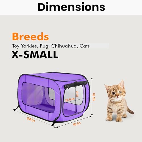 Portable Collapsible Pop Up Kennel - Image 2