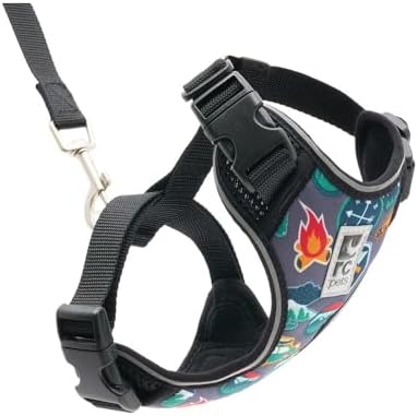RC Pets Adventure Kitty Cat Harness, Trail Badges by RCPets