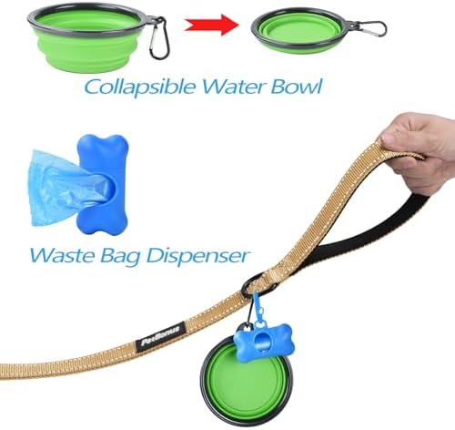 PetBonus Double Dog Leash, No Tangle Dual Leash, Walking Training Lead - Image 6