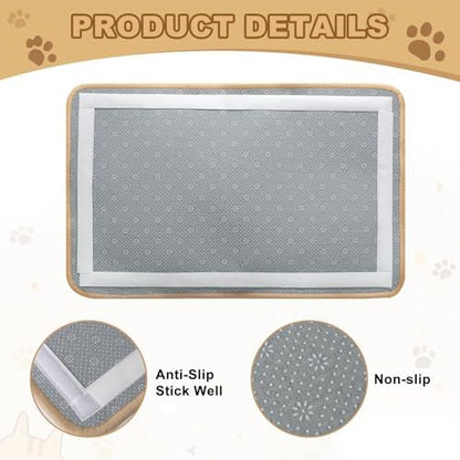 Cat Scratching Mat Sisal, Sisal Fabric Large Pet Scratching Pad - Image 3