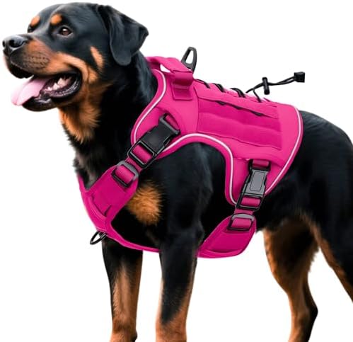 Heavy-Duty Tactical Dog Harness by Bruvoalon