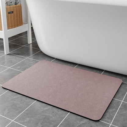 Bath Rugs 24x17-Diatomaceous Earth Stone Bath Mats by Earcu