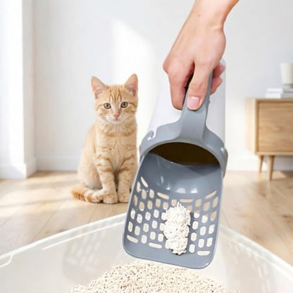 Cat Litter Scooper with Holder, Kitty Litter Scoop - Image 5